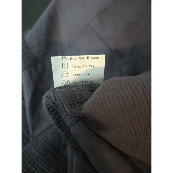 Mordenmiss Women's Gray Button-Front Colorblock Tunic Shirt Dress Size Medium - Picture 8 of 8